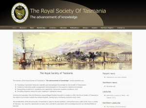 The Royal Society of Tasmania
