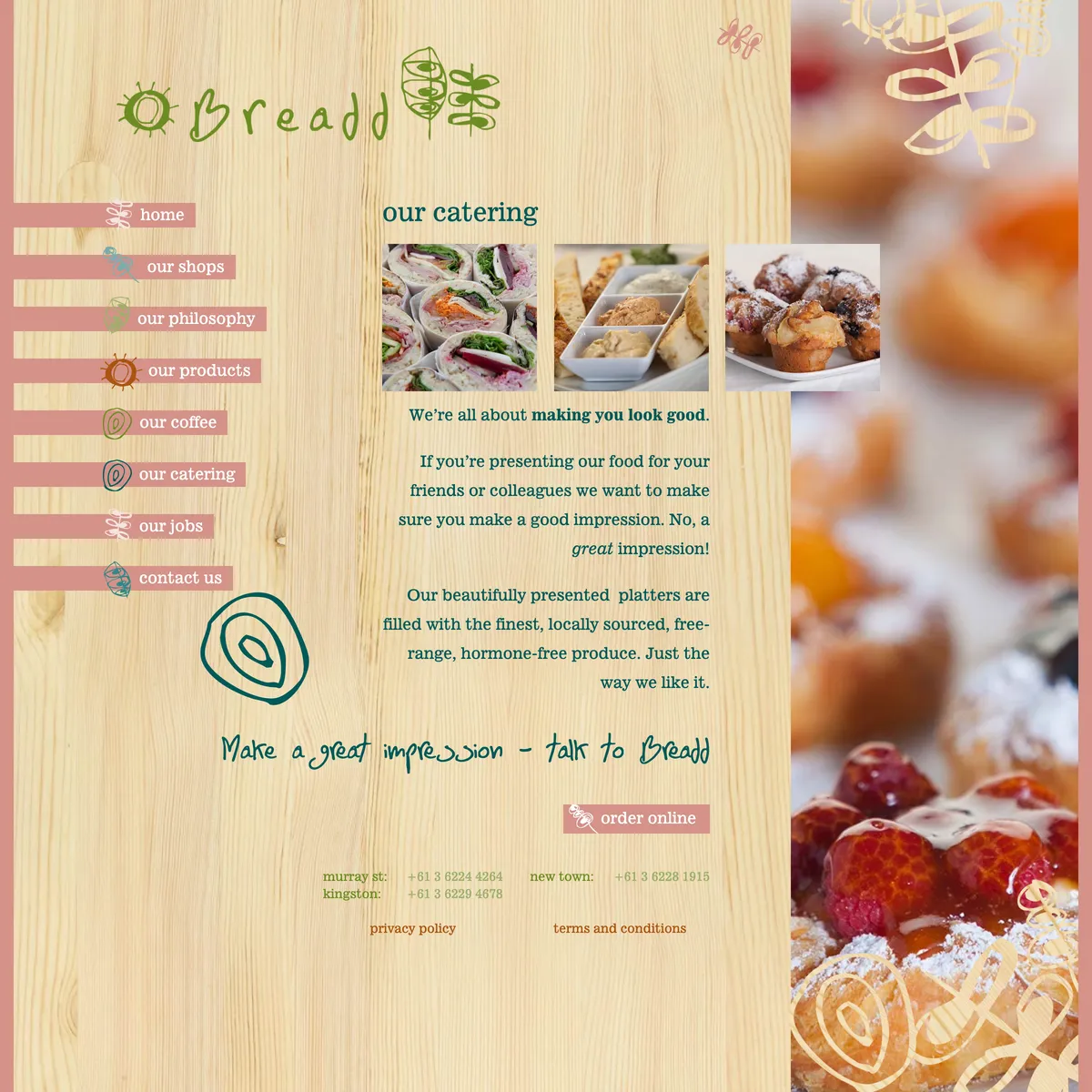 Breadd Online Catering