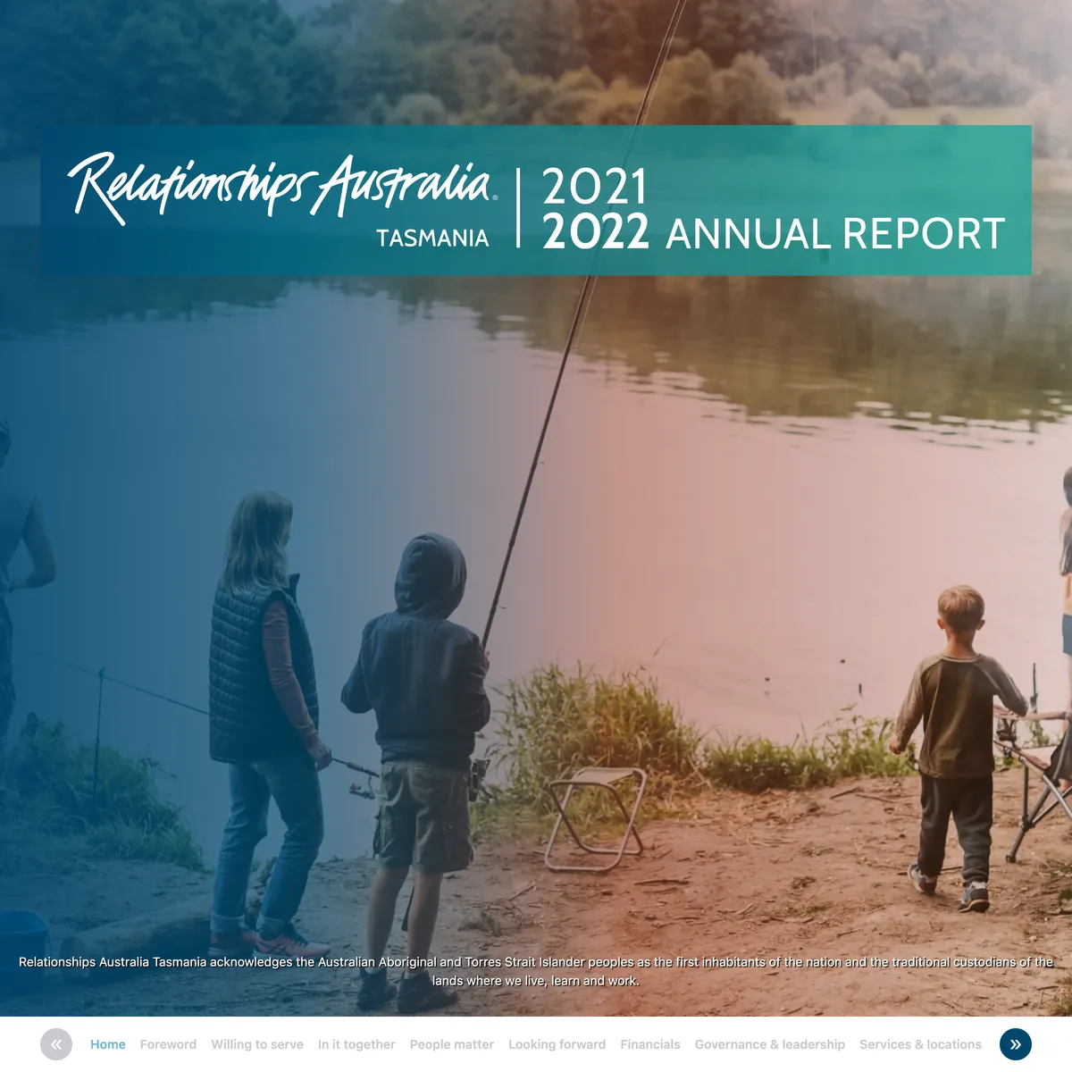 Relationships Australia Tasmania Annual Report 2021-2022