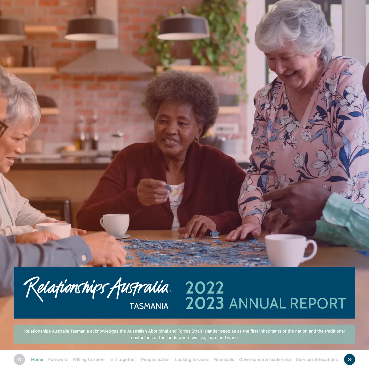 Relationships Australia Tasmania Annual Report 2022-2023