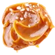 A caramel dollop